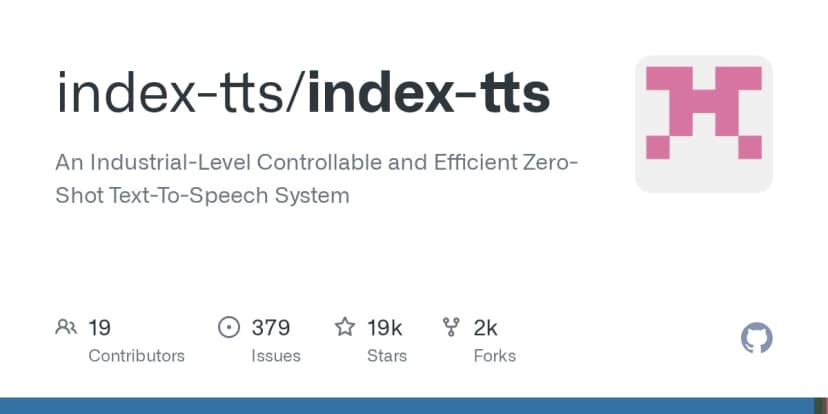 IndexTTS - Open Source | AIWire | AIWire