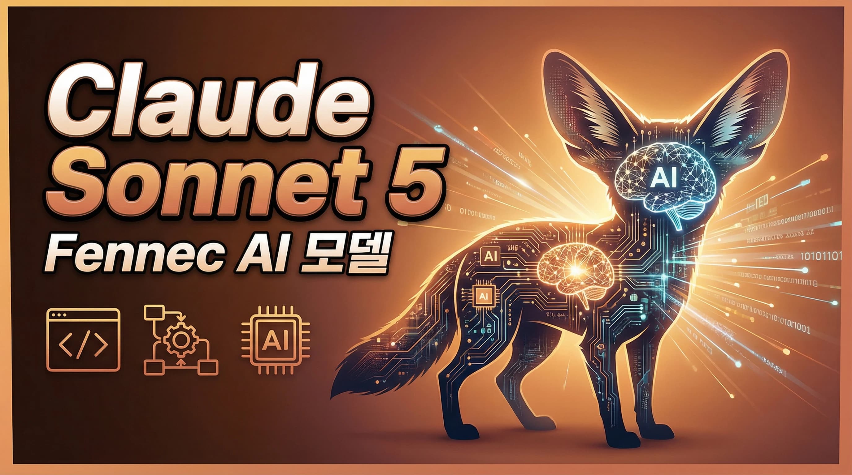 Claude Sonnet 5 'Fennec' 출시: 코딩 성능 82.1% 달성하며 AI 에이전트 시대 열다