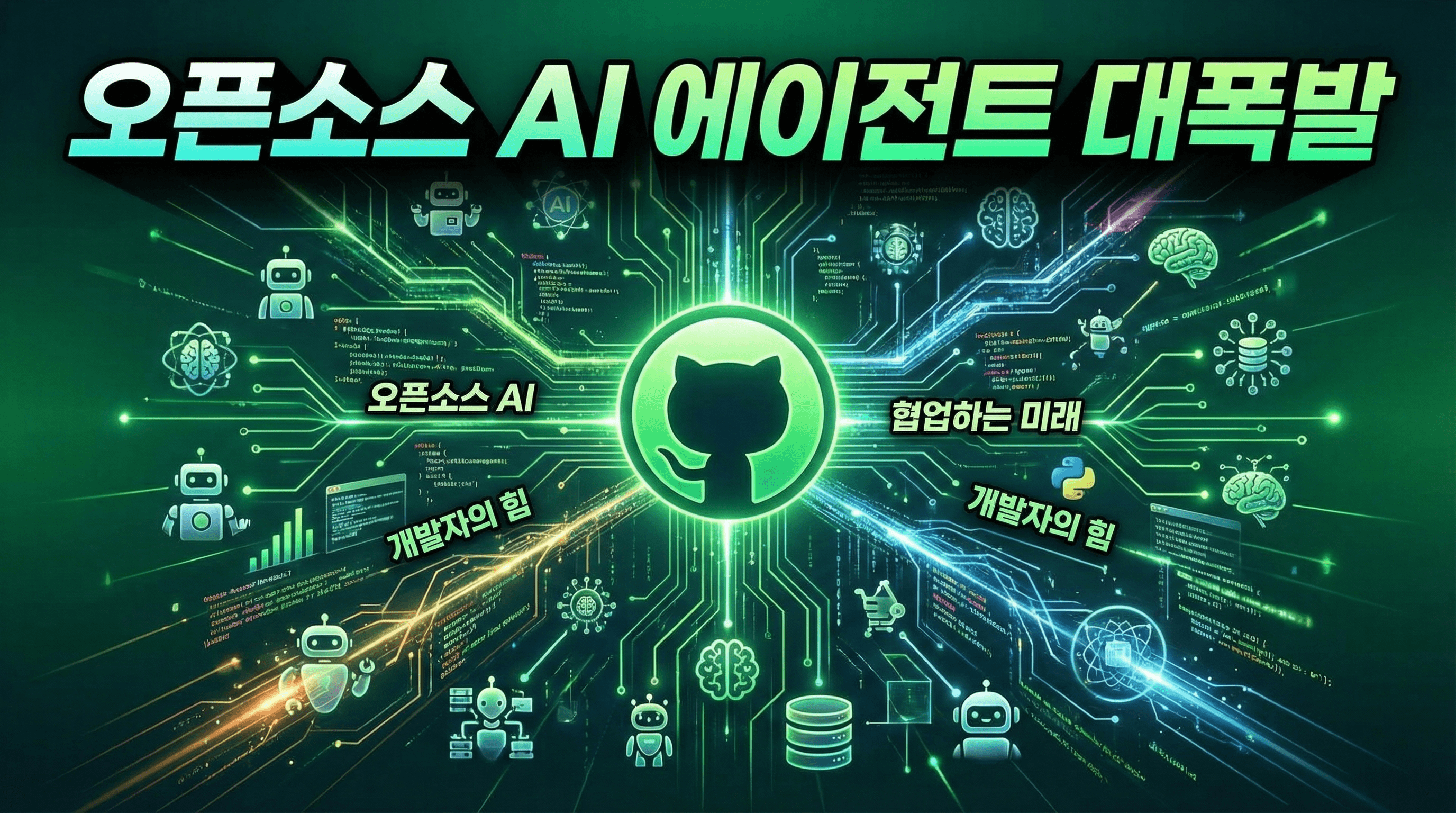 2026년 오픈소스 AI 에이전트 대폭발: GitHub·HuggingFace 트렌드 분석