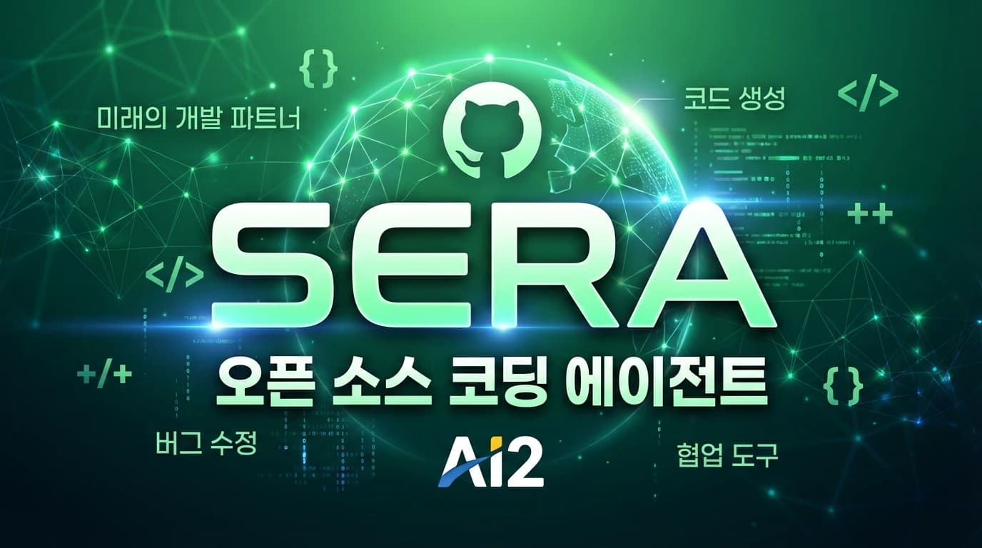 SERA: 400달러로 나만의 코딩 에이전트를 만드는 Ai2의 혁신