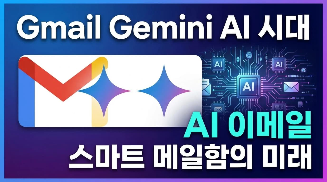 Gmail, Gemini 시대 진입: AI Overviews와 AI Inbox로 이메일 혁신