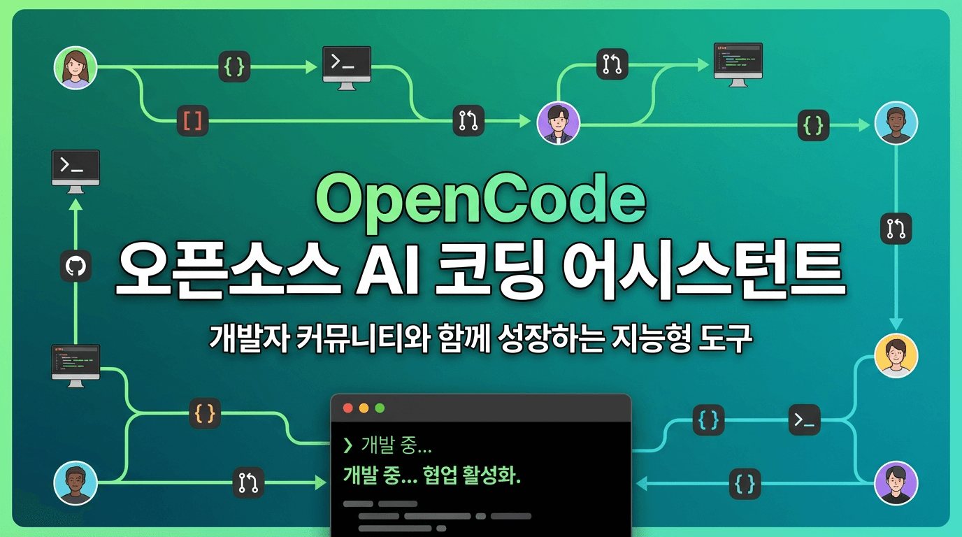 OpenCode: 7만 GitHub 스타, 65만 개발자가 선택한 오픈소스 AI 코딩 어시스턴트