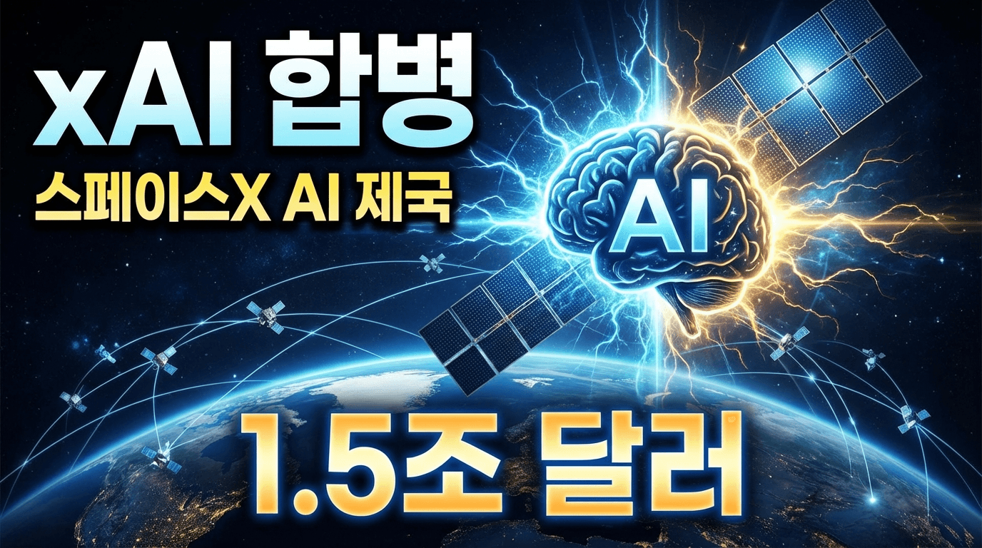 xAI-SpaceX 합병: 일론 머스크의 1.5조 달러 AI 제국 탄생