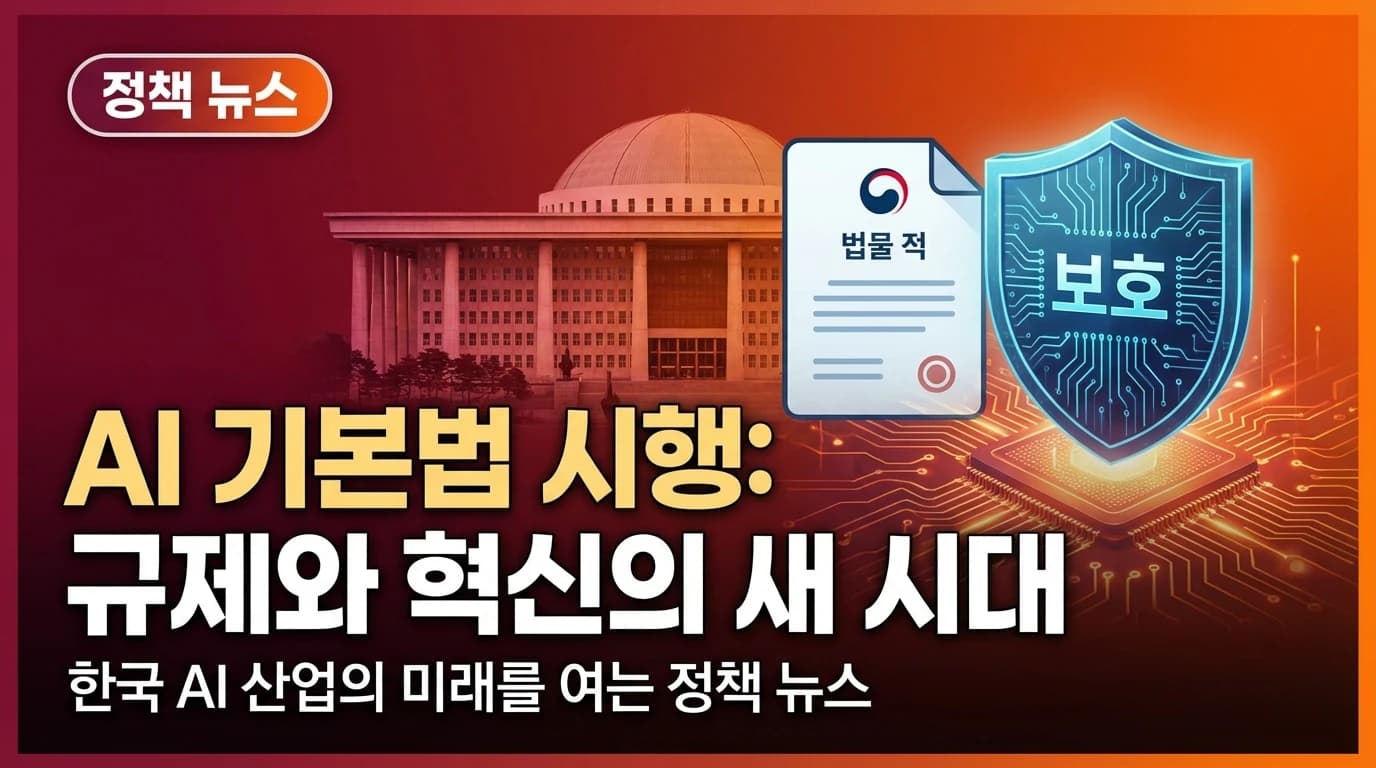 한국 AI 기본법 시행: EU에 이어 세계 두 번째, AI 규제의 새 시대 개막