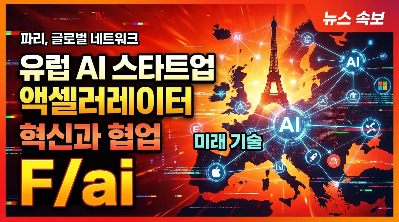 F/ai: OpenAI-Google-Anthropic 최초 연합, 유럽 AI 액셀러레이터 출범
