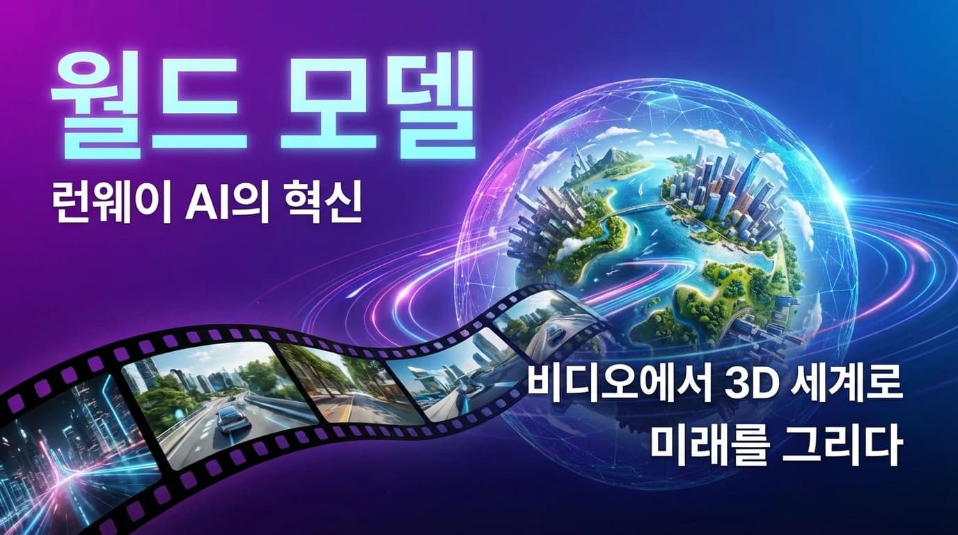 Runway, $315M 투자 유치: AI 비디오를 넘어 '세계 시뮬레이션'으로