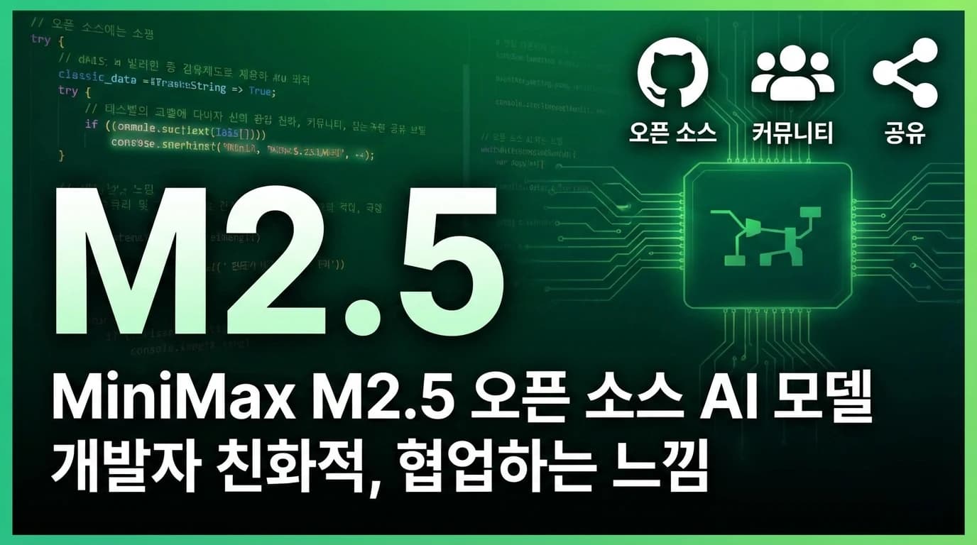 MiniMax M2.5: Claude Opus 4.6 급 성능을 1/20 비용으로 제공하는 오픈소스 AI