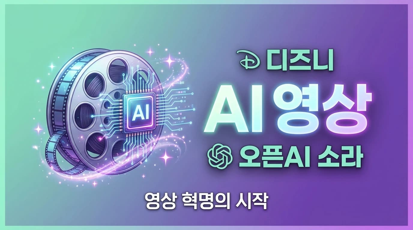 Disney x OpenAI Sora: 200개 캐릭터로 팬 비디오를 만드는 시대