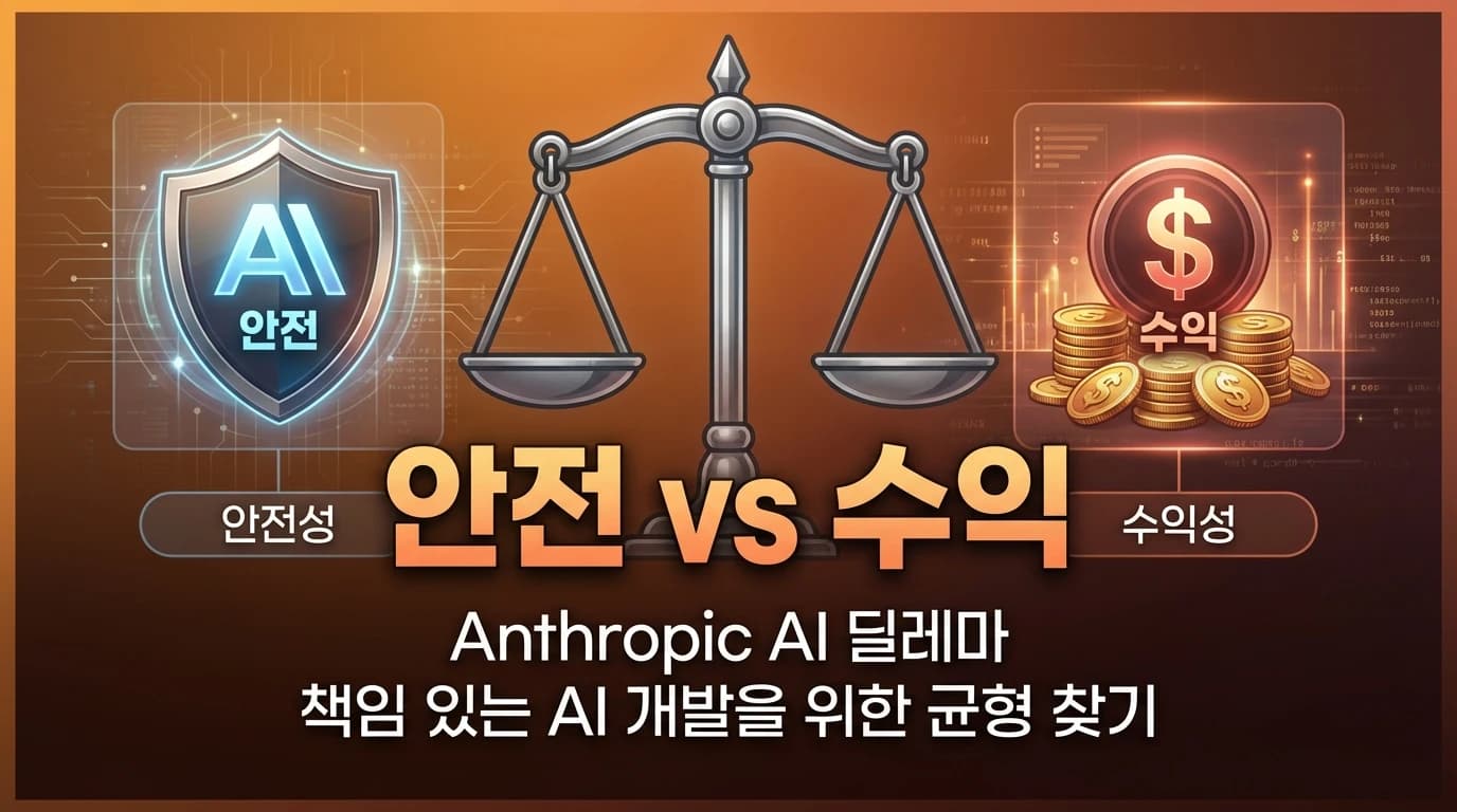 Anthropic의 딜레마: Dario Amodei CEO가 인정한 안전성과 수익성의 충돌