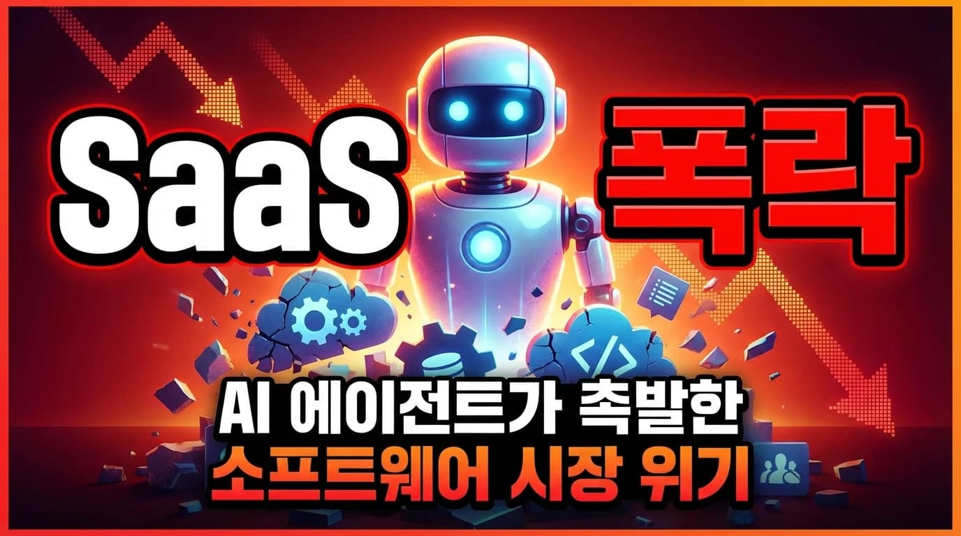 SaaSpocalypse: AI 에이전트가 촉발한 2조 달러 소프트웨어 주식 폭락
