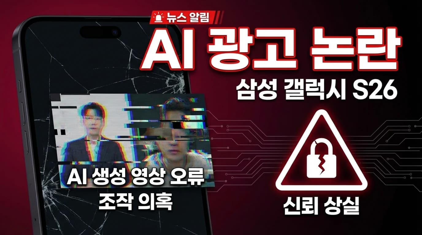 Samsung Galaxy S26 AI 생성 광고 논란: 카메라 성능을 AI로 보여주는 아이러니