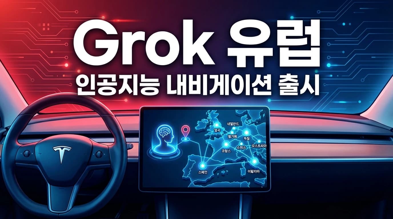 Tesla, 유럽 9개국에 Grok AI 탑재: 자동차 AI 비서의 새 장을 열다