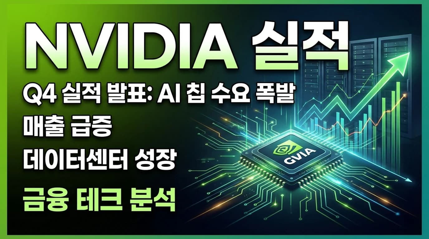 Nvidia Q4 FY2026 실적 발표: AI 칩 수요가 만든 $660억 분기의 의미