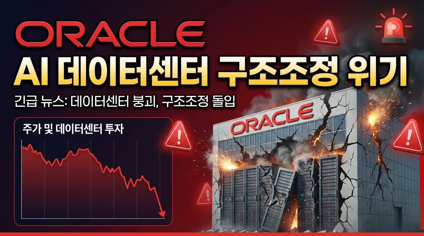 Oracle, AI 데이터센터 자금난에 최대 3만 명 구조조정 계획