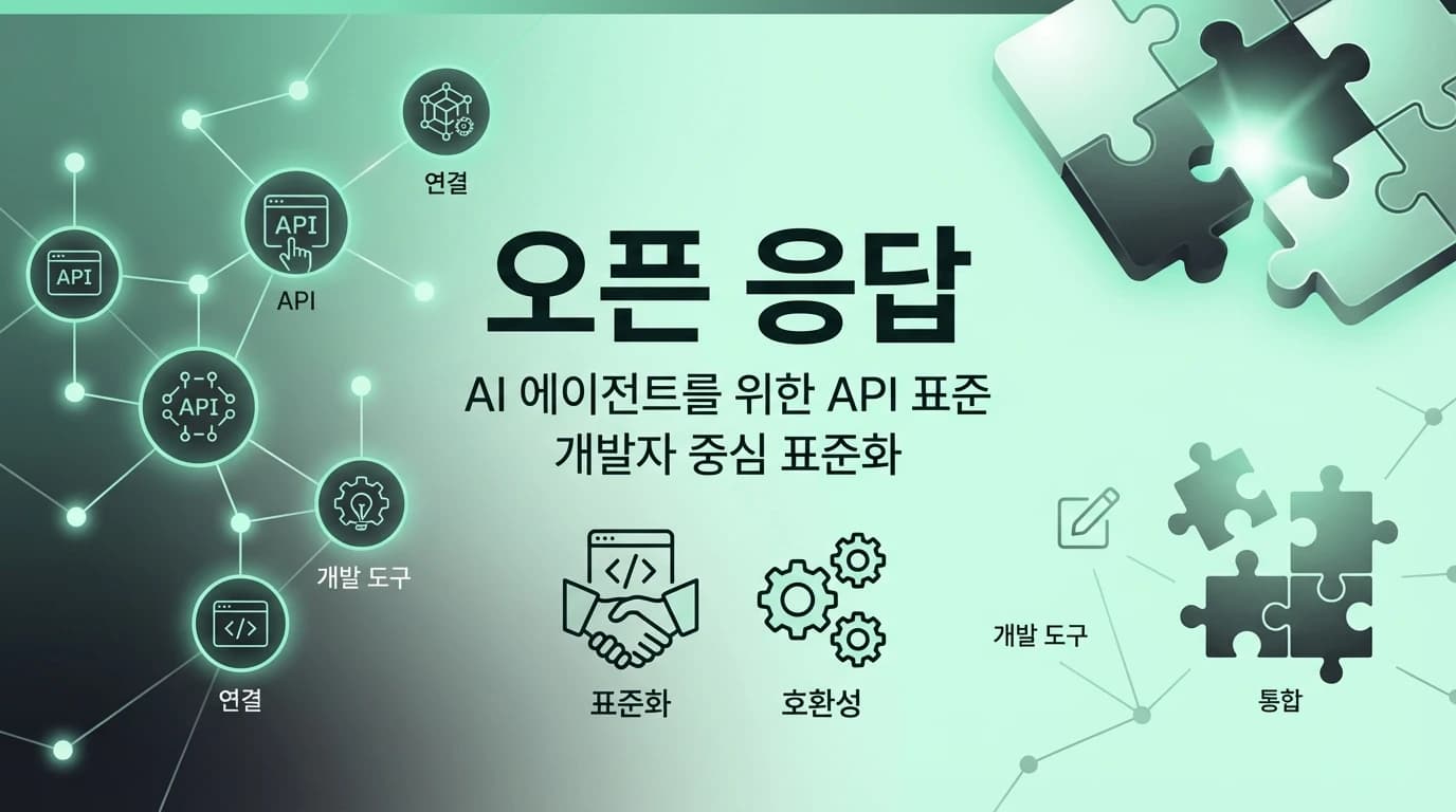 OpenAI Open Responses: AI 에이전트 API 표준화의 첫걸음