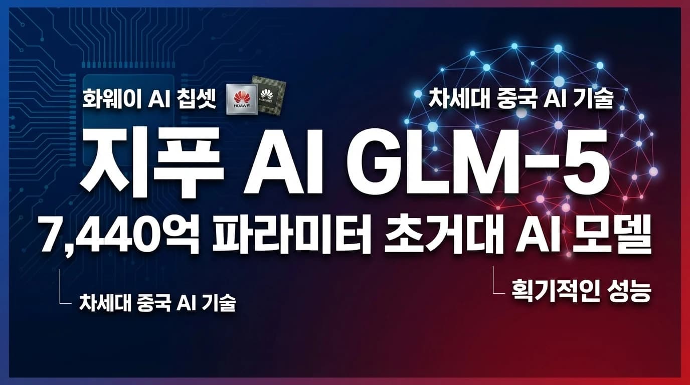 GLM-5: Huawei 칩으로 훈련한 744B 오픈소스 MoE 모델의 등장