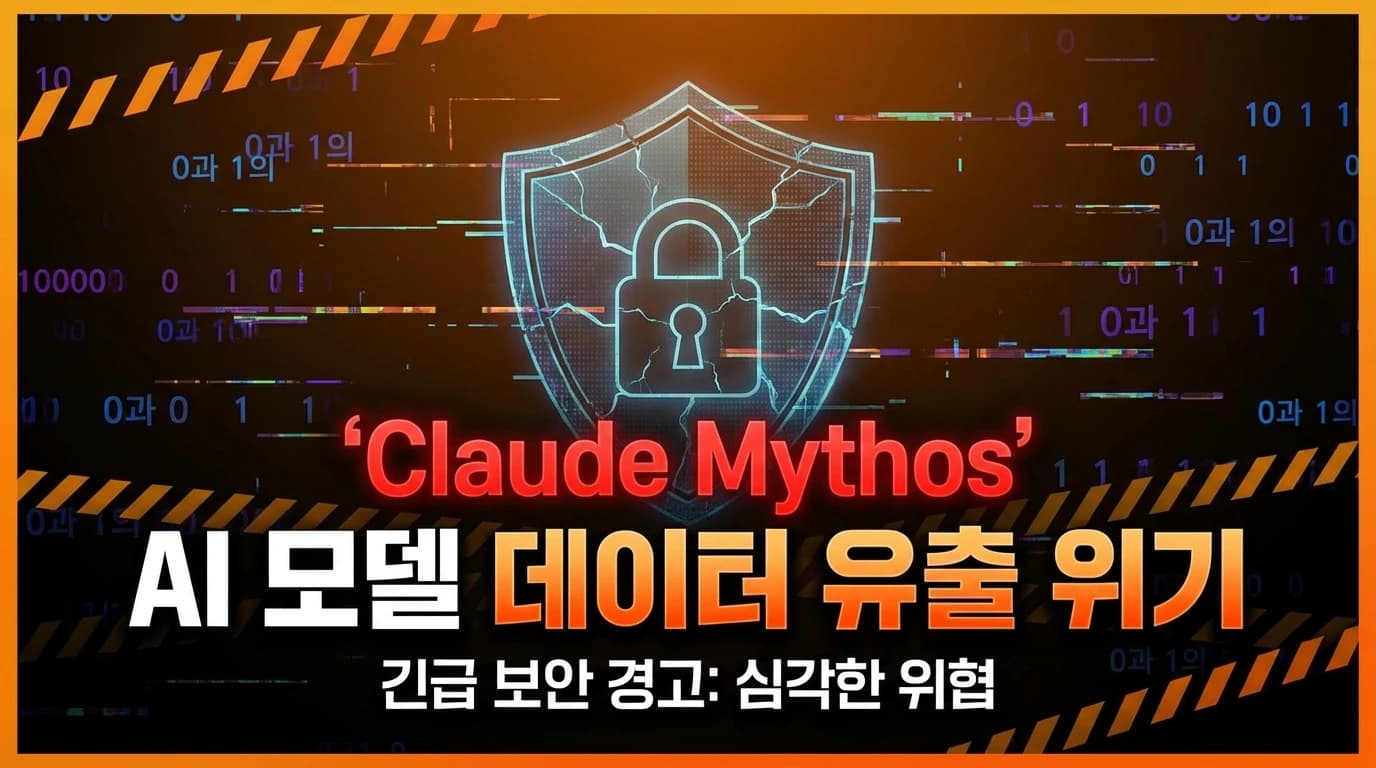Anthropic Claude Mythos 유출: 역대 최강 AI 모델의 사이버보안 딜레마