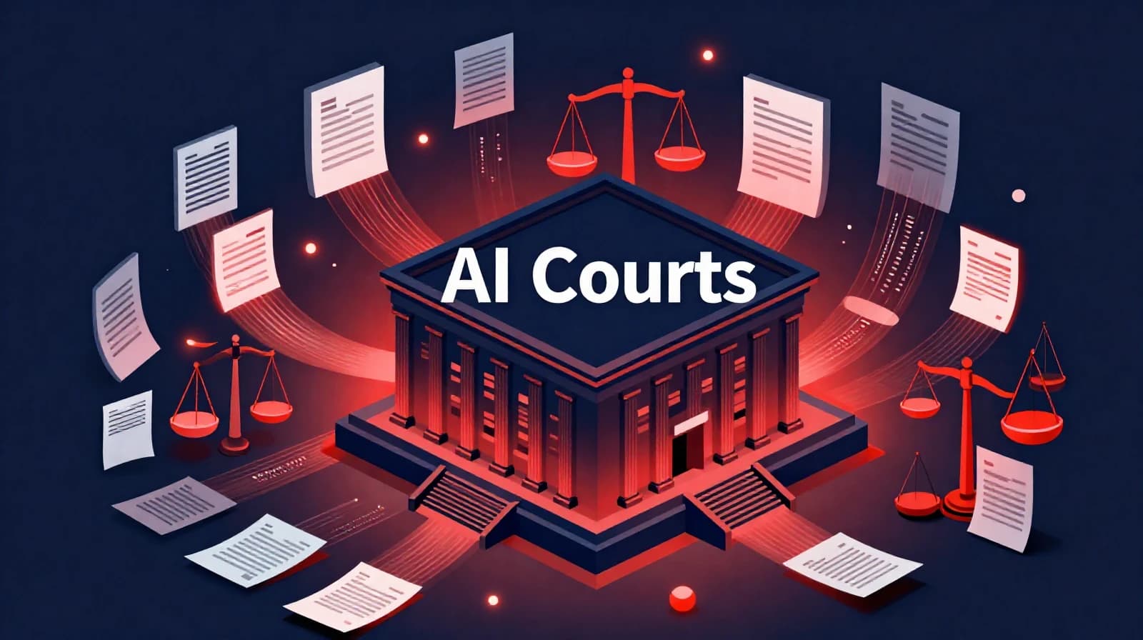 AI 생성 소장 18% 급증, 미국 법원 시스템 마비 위기