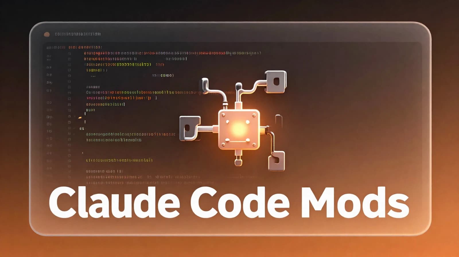 Claude Code Mods 공개: TypeScript 함수로 에이전트 동작 수정