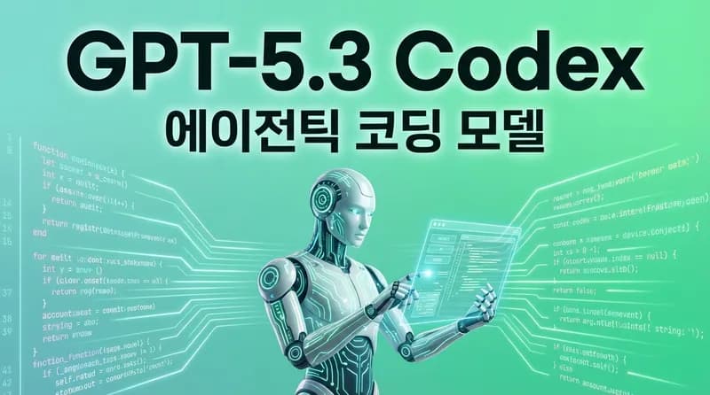 GPT-5.3 Codex 출시: 스스로를 만든 최초의 AI 모델, 코딩 에이전트의 새 기준