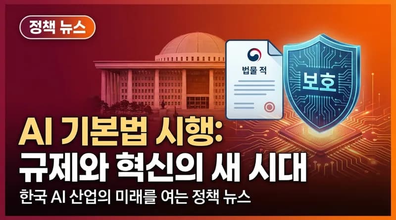 한국 AI 기본법 시행: EU에 이어 세계 두 번째, AI 규제의 새 시대 개막