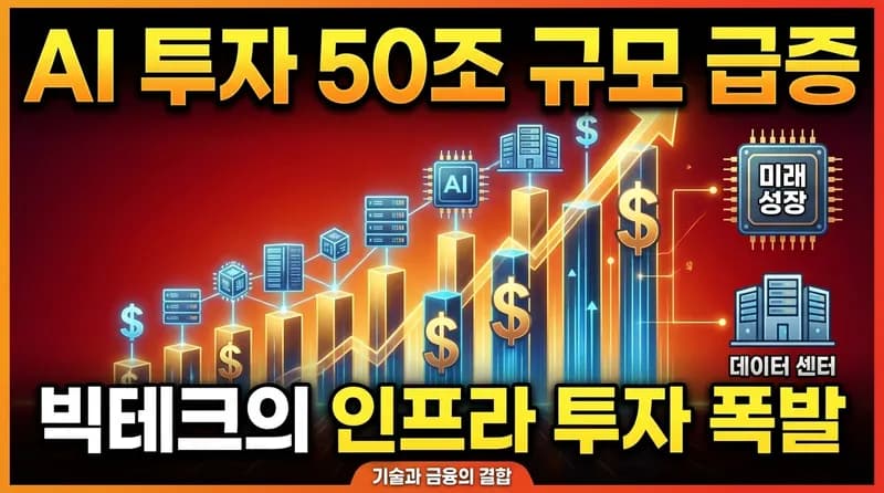 빅테크 4사, 2026년 AI 인프라에 6,500억 달러 투자: 역대 최대 규모