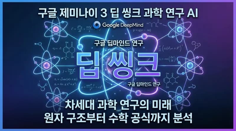 Gemini 3 Deep Think, 과학 연구 AI의 새 지평을 열다