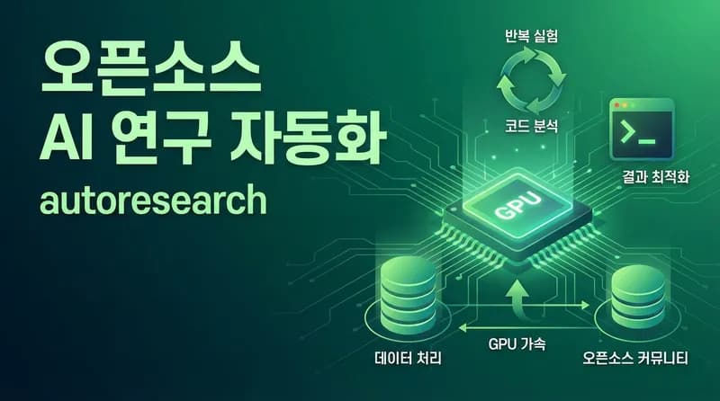 Karpathy의 autoresearch: GPU 1개로 밤새 100개 AI 실험을 자동 실행