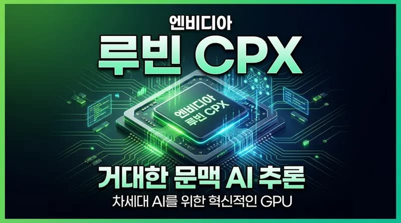 NVIDIA Rubin CPX 공개: 100만 토큰 추론 전용 GPU의 탄생