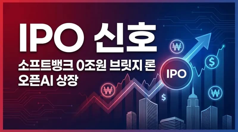 SoftBank, $400억 브릿지 론 확보: OpenAI IPO 카운트다운이 시작됐다