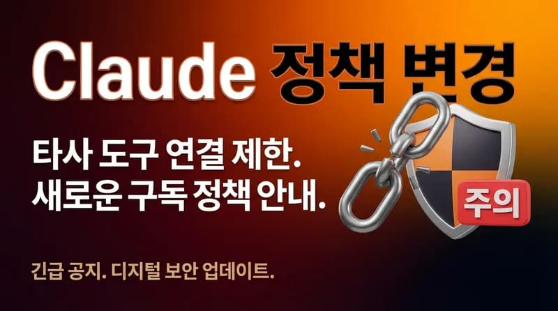 Anthropic, Claude 구독에서 OpenClaw 등 서드파티 도구 지원 중단