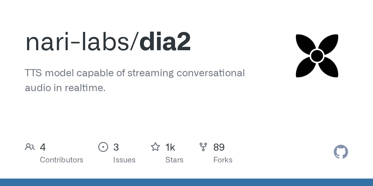Dia2 - Open Source | AIWire | AIWire