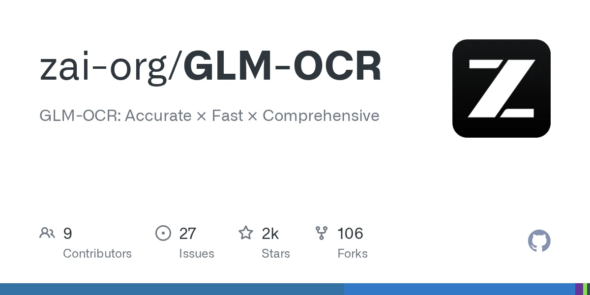 GLM-OCR - Open Source | AIWire | AIWire